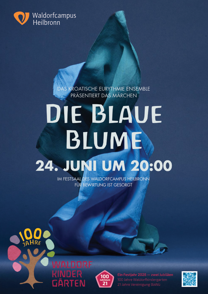Plakat Die Blaue Blume